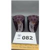Image 1 : FENTON COIN DOT AMETHYST TUMBLERS