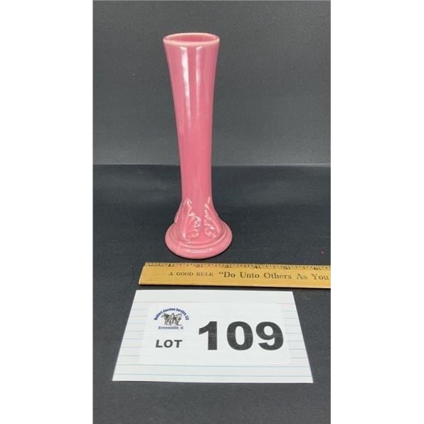 McCOY POTTERY BUD VASE 7 in tall