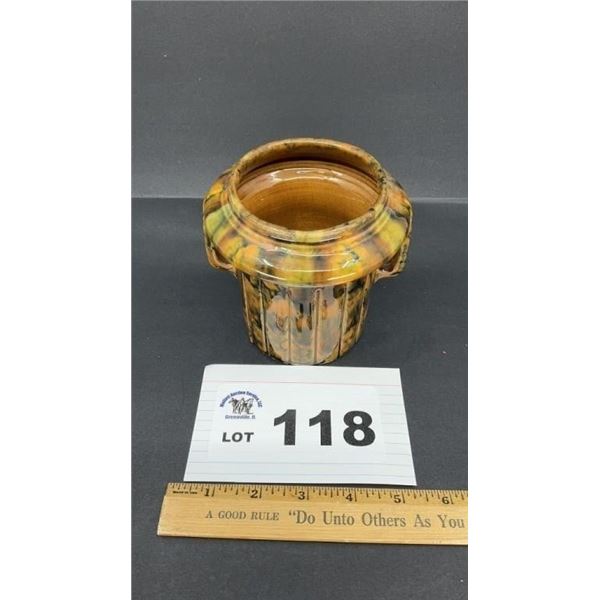 McCOY POTTERY DECORATIVE VASE 5 in