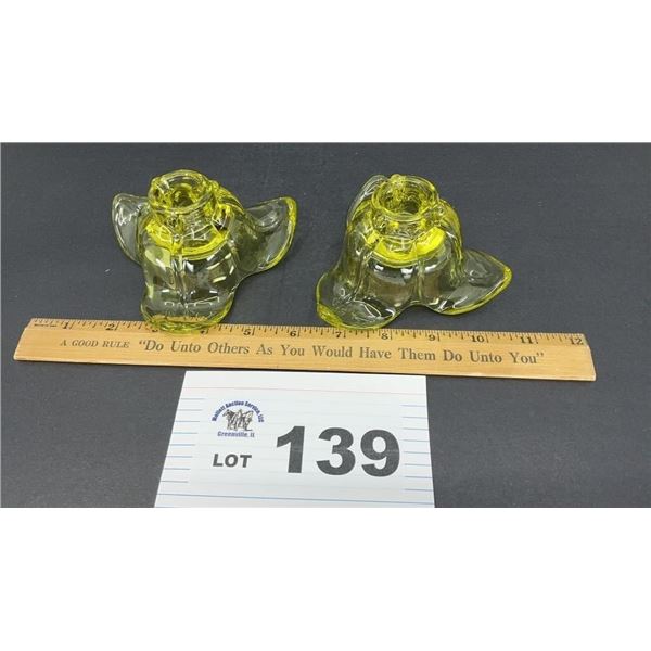 DUNCAN MILLER AMERICAN WAY CANDLE HOLDERS