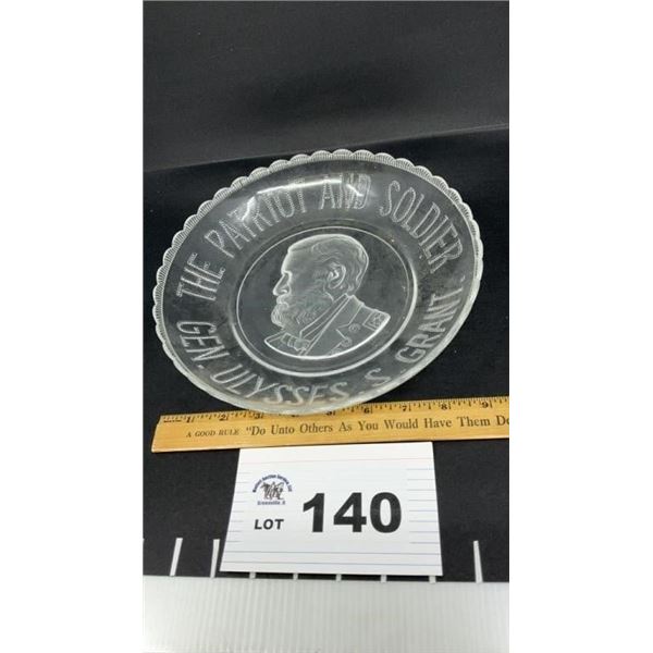 GENERAL GRANT COMMEMORATIVE PLATE