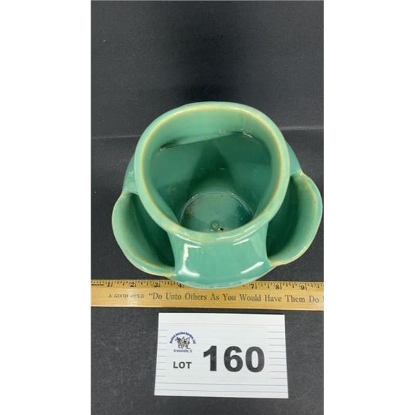 McCOY POTTERY STRAWBERRY PLANTER 7 inch tall