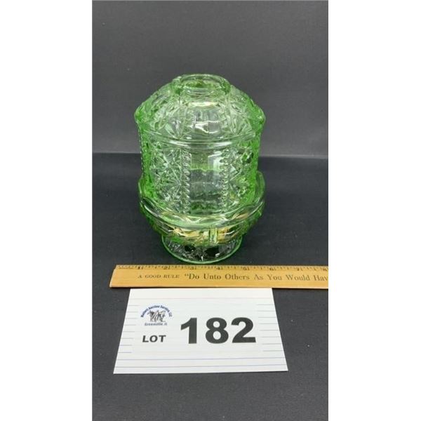 GREEN FAIRY LAMP 6 inch ht