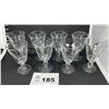 Image 1 : DUNCAN MILLER CANTERBURY GOBLETS 8