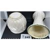 Image 4 : McCOY BASKET WEAVE JARDINIERE & PEDESTAL SET