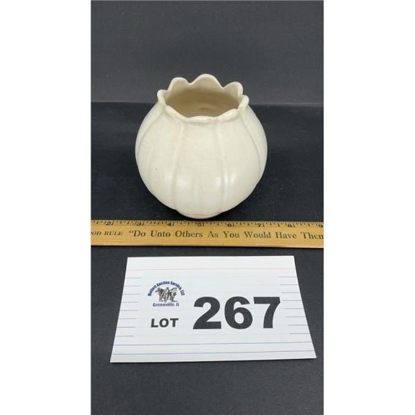 WELLER POTTERY MATTE VASE 4 in