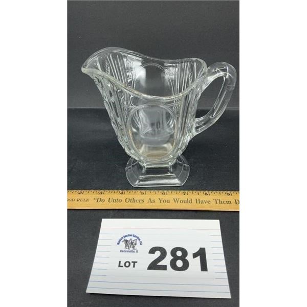 EAPG CREAMER PITCHER 6 inches tall