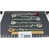 Image 1 : GLASS LONG STEMMED ROSES 6