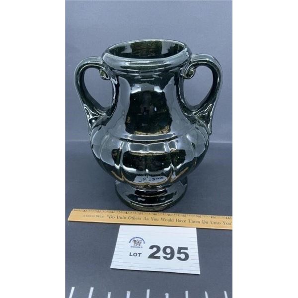 11 inches tallURN SHAPED POTTERY- maker unknown