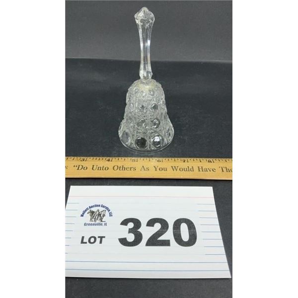 VINTAGE CRYSTAL DINNER BELL