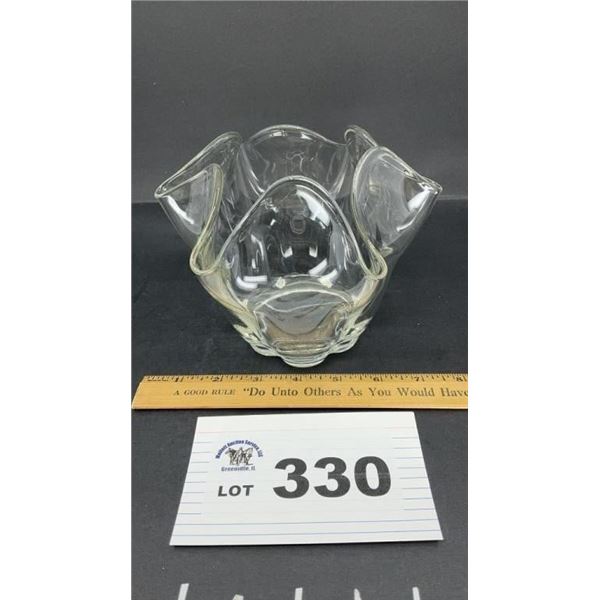 DUNCAN MILLER CANTERBURY FLUTED BOWL5 INCHES TALL