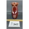 Image 2 : ROYAL HAEGER 8.5 in BROWN DRIP GLAZE VASE