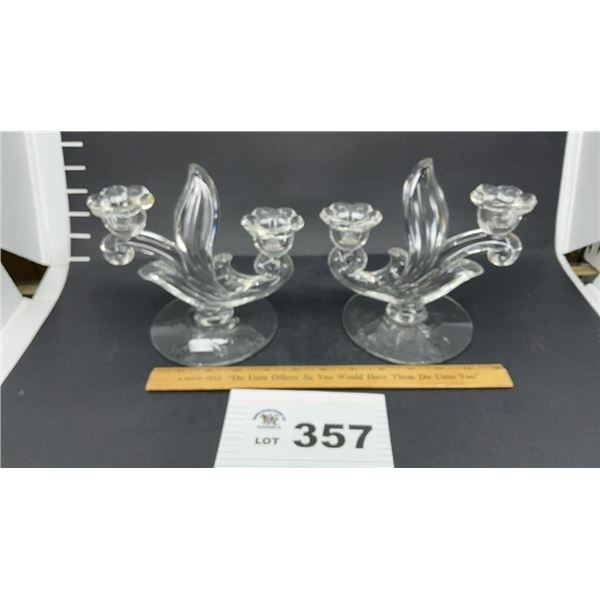 2 DUNCAN MILLER CANTERBURY TWO LIGHT CANDLE