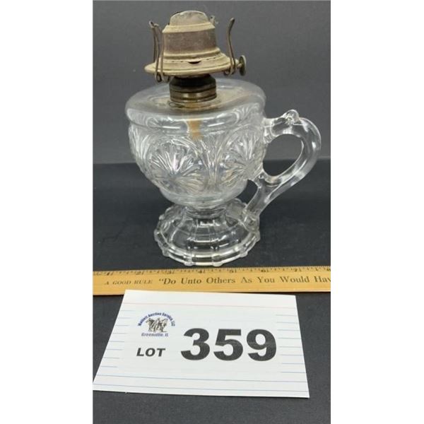 OIL LAMP6 6 INCHES TALL