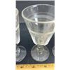 Image 2 : 5 EAPG WINE GLASSES, 4 INCHES TALL