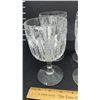 Image 2 : DUNCAN MILLER MARTI GRAS STEMWARE, 6 INCHES TALL