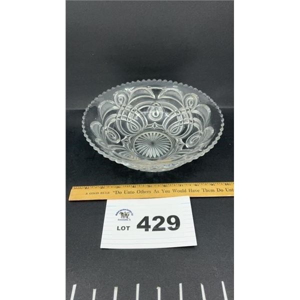 EAPG BOWL 4 inches tall