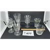 Image 1 : CUT GLASS GLASSES, GOBLETS
