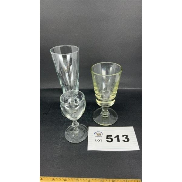 EAPG, LIBBY WINE GLASSES 3
