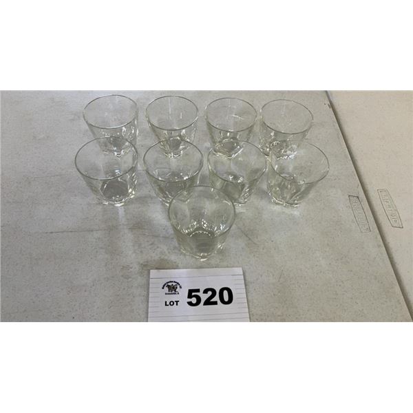 DUNCAN MILLER CANTERBURY TUMBLERS 9