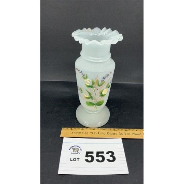 BRISTOL 8 inch RUFFLED EDGE VASE