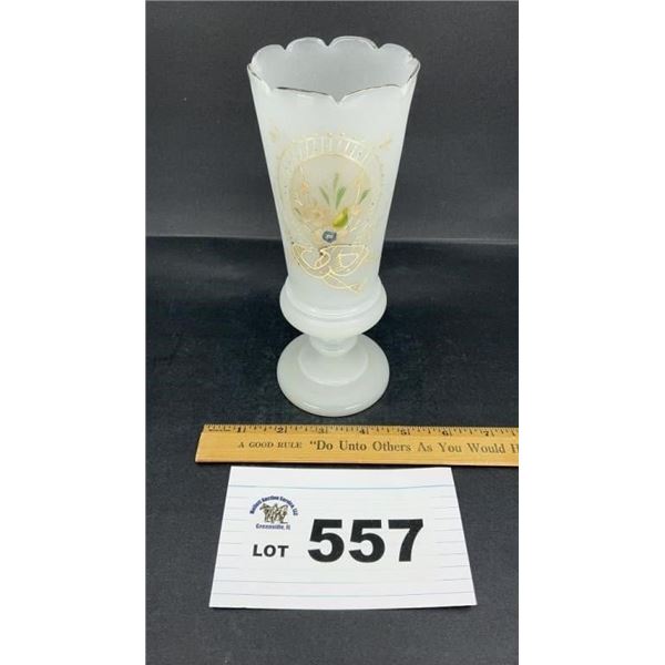 BRISTOL 8 inch HAND PAINTED VASE