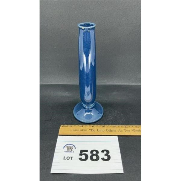 ROSEVILLE POTTERY 8.5 inch BUD VASE , chipped on