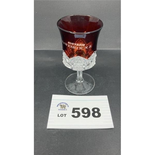 GEO DUNCAN. BUTTON & ARCHES GOBLET