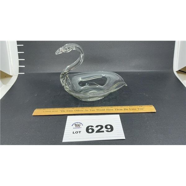 DUNCAN MILLER SWAN 6 INCHES TALL