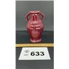 Image 1 : BRUSH MCCOY BURGUNDY VASE