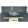 Image 1 : DUNCAN MILLER GLASS SWAN DISH