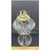 Image 3 : DUNCAN MILLER OIL LAMP, SWIRL 11 INCHES TALL