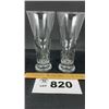 Image 1 : BEER GLASSES, 7 INCHES TALL