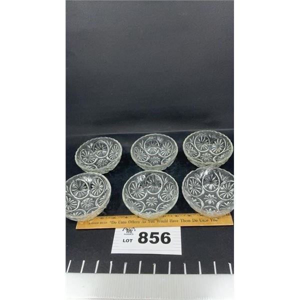 INDIANA GLASS BERRY BOWLS