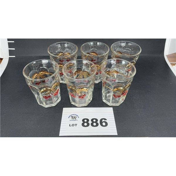CHERRY & CABLE TUMBLERS 6