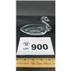 Image 1 : DUNCAN MILLER 3 inch GLASS SWAN