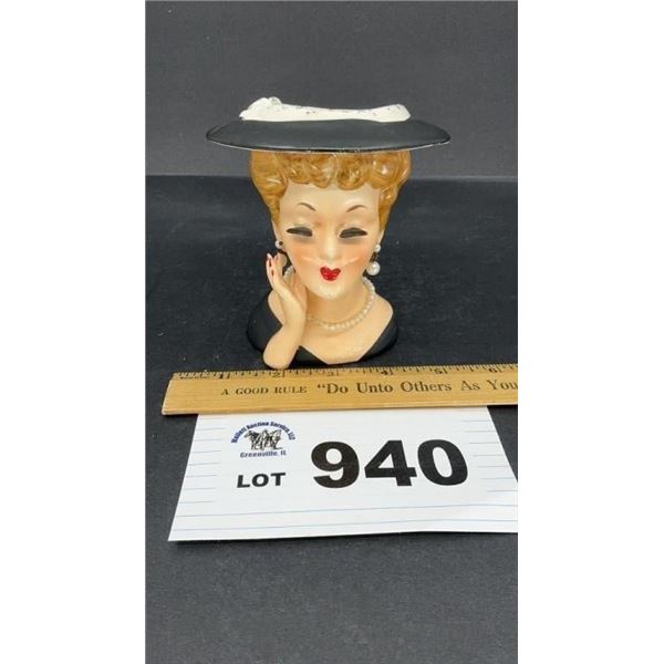 LADIES HEAD 5 inches tall