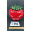 Image 1 : VINTAGE McCOY RED APPLE 11 inch COOKIE JAR