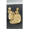 Image 3 : VICTORIAN CHALKWARE COUPLE FIGURE 13 inches tall