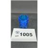 Image 1 : FENTON BLUE HOBNAIL TOOTHPICK HOLDER