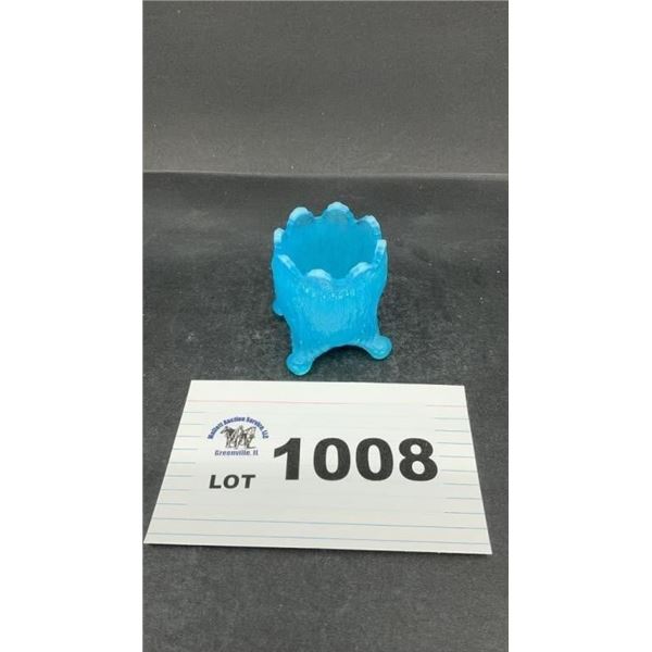 GUERNSEY GLASS OLD SLEEPY EYE URANIUM TOOTHPICK