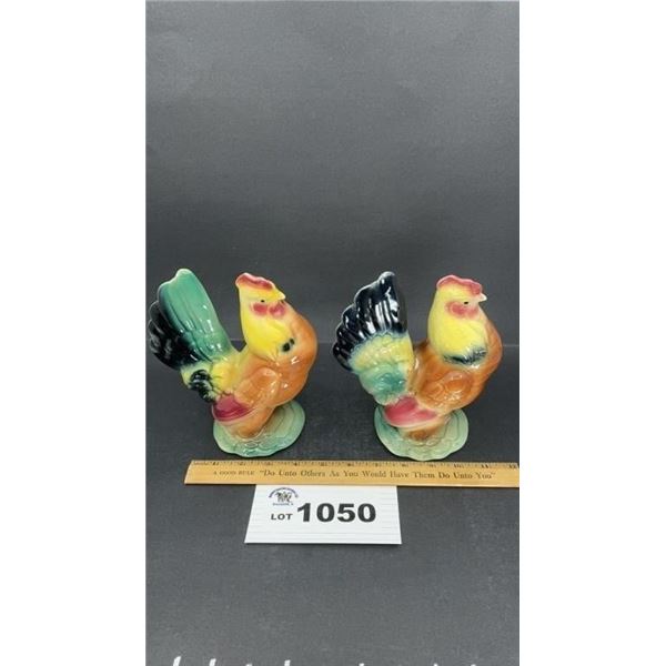ROYAL CORLEY CHICKEN FIGURES 7 inches tall, tail