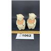 Image 1 : VINTAGE SHAWNEE 5 in SMILEY PIG SALT, PEPPER