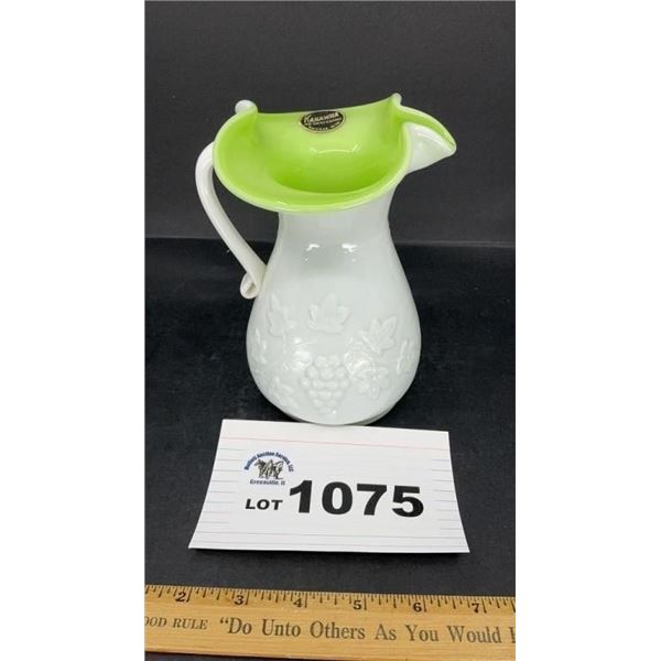 KANAWHA 6.5 in GLASS PITCHER