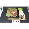 Image 1 : TRIVET, SPOON REST, CELERY TRAY