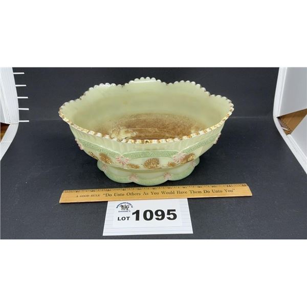 1899 EAPG NORTHWOOD CHRYSANTHEMUM SPRIG URANIUM