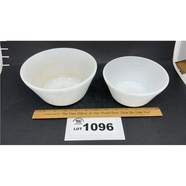 FEDERAL GLASS MIXING BOWLS