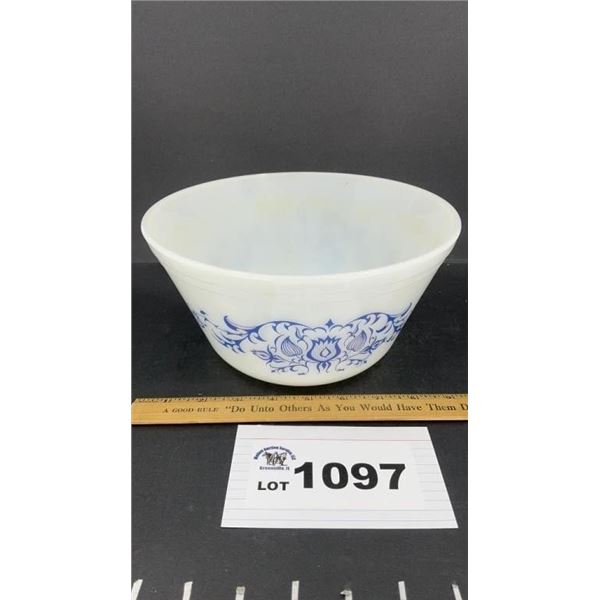 FEDERAL GLASS LARGE MIXING BOWL
