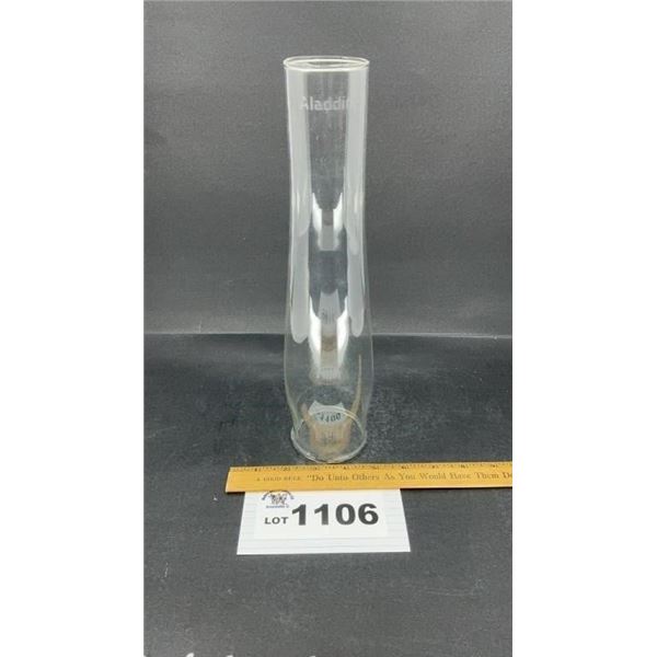 ALADDIN 12 inch OIL LAMP CHIMNEY