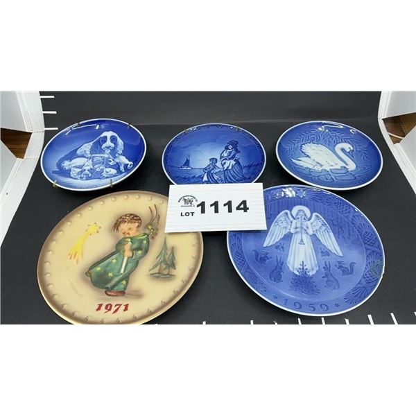 DENMARK PLATES, GERMANY HUMMEL PLATE
